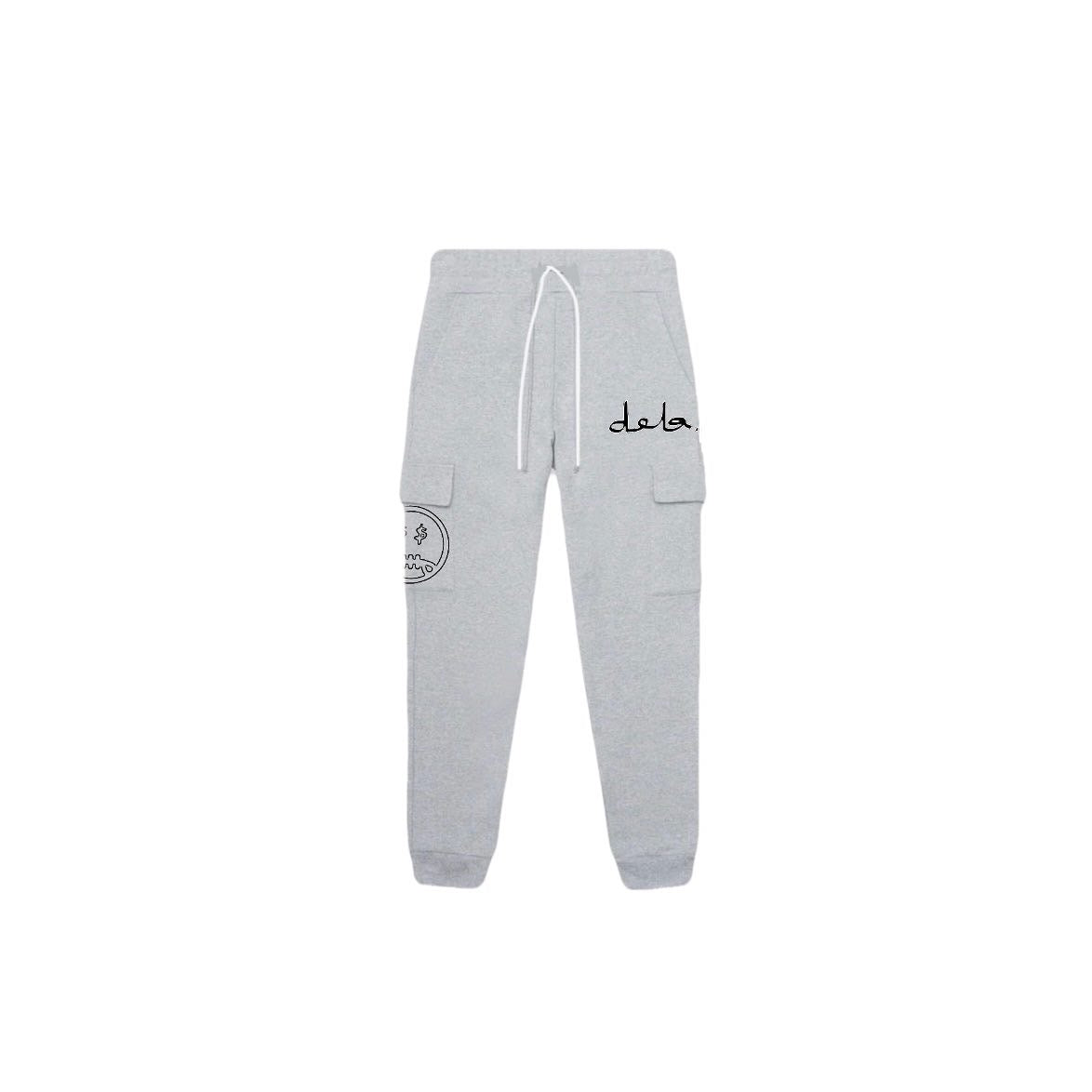 Grey Signature Joggers